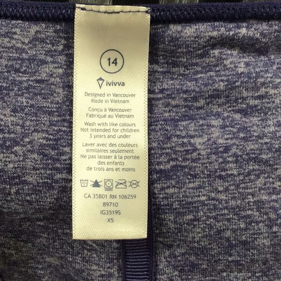 ivivva wrap jacket/ sweatshirt from lululmeon - Picture 2 of 5